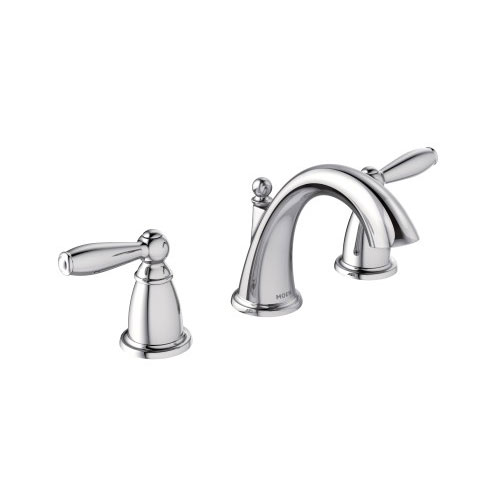 Moen T6620 Brantford Two-Handle Widespread Lavatory Faucet Trim - Chrome