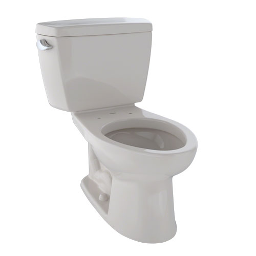 Toto CST744E#12 Eco Drake Two-Piece Elongated 1.28 GPF Toilet - Sedona Beige
