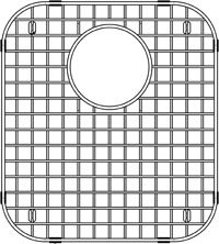 Blanco 515296 Stellar Sink Grid for Equal Double Bowl - Stainless Steel